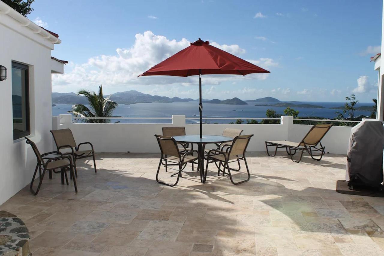 Serene Cruz Bay Villa Sep Mstr Kg Suite Stunning Sunsets Bagian luar foto